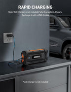 AstroAI S8 Ultra 4000A Jump Starter, 24000mAh Car Starter, 12V Auto Battery - Image 8