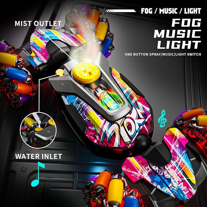Gesture Sensing RC Stunt Car, Remote Control Car Toys - Image 2