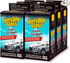 Invisible Glass 91411-6PK Glass Stripper – Hard Water Spot Remover – Strips by InvisibleGlass