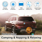 TINGLU 8PCS Window Shades for Jeep Grand Cherokee 2011-2021 Accessories Car - Image 6