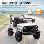 12V Ride on Electric Truck Car for Kids, 12V Kids Electric Vehicles w/Remote - Image 4