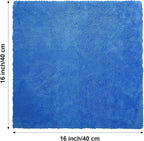 Shimeyao 30 Pcs Edgeless Microfiber Plush Towels - Image 2