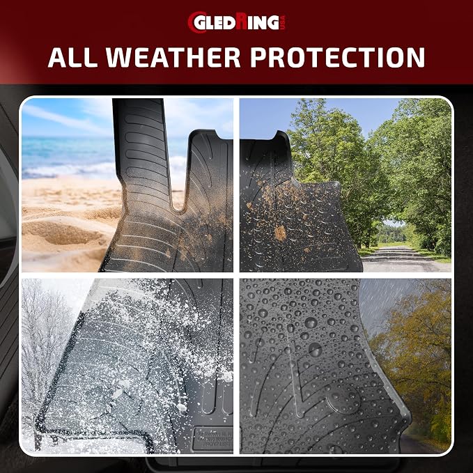 Gledring USA Custom Fit All-Weather Rubber Floor Mats Intended - Image 4