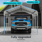 Heavy Duty Metal Carport – Sturdy Structure, All-Weather Protection, Easy - Image 5