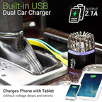 Car Air Purifier Ionizer - 12V Plug-in Ionic Anti-Microbial Car Deodorizer - - Image 5