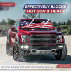 Autoamerics Truck Windshield Sun Shade - Image 3