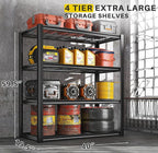 REIBII 40" W Garage Shelving 2240 LBS Storage Shelves Adjustable Metal Shelving - Image 3