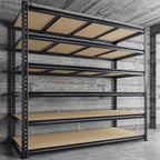 83.8" H Garage Shelving 59.8" W Metal Shelving 3000LBS Storage Shelves Heavy - Image 9