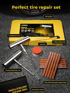 Tire Repair Kit with Plugs Fix Punctures & Plug Flats with Ease - Image 2