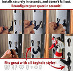 BearClaw Universal Hooks for Garage Shelving and Industrial Storage Racks - Image 2
