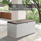 110 Pro Gallon Resin Deck Box, Waterproof Outdoor Storage Bin - Image 2