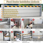 Flood Barriers for Home Exterior, Aluminum Alloy Outdoor Garage Doors Water - Image 7