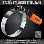 HORUSDY Large Swivel Oil Filter Wrench, Durable & Easy Operation - Image 4