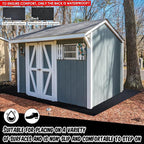 Haull Outdoor Storage Shed Floor Moat Waterproof Outdoor Carport Mat Thickened - Image 5