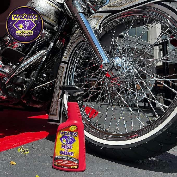 Wizards Mist-N-Shine Detail Spray - 22 Oz - Multi-Purpose High Gloss Finish - Image 7