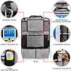 Helteko Backseat Car Organizer, Kick Mats Back Seat Protector - Image 6