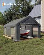 12x20 Ft Carport, Car Port - Image 6