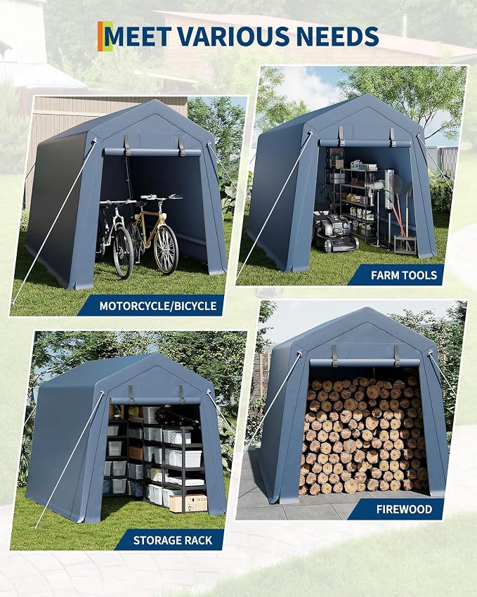 7*12F Outdoor Storage Shed - Image 5