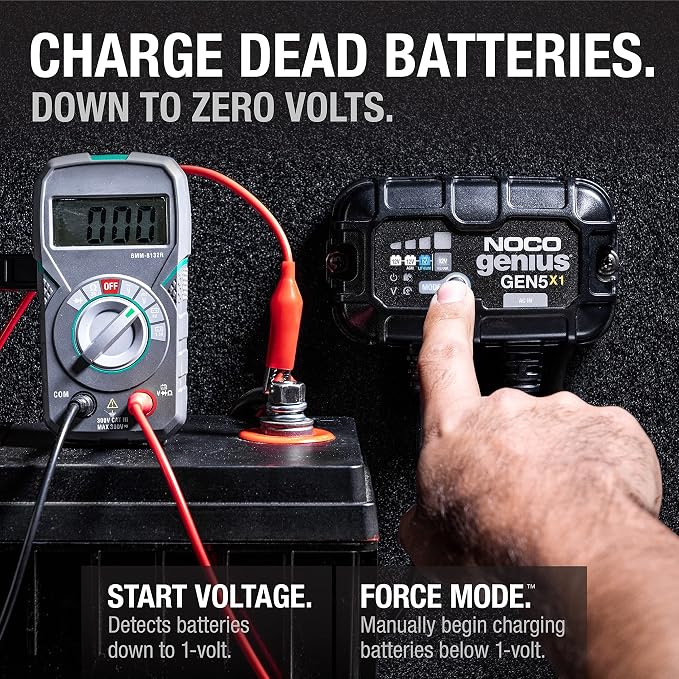 NOCO Genius GEN5X1: 1-Bank, 5A Onboard Battery Charger - Image 5