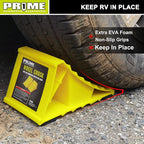 PR1ME Wheel Chocks with Non-Slip Base - Image 6