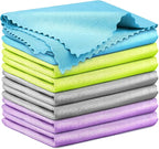 Microfiber Cleaning Cloth Glass Window Stainless Steel Mirror Polishling Rags by AirlabStudio