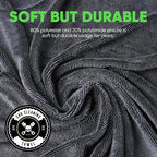 KKV 2-Pack Microfiber Towels Extra Large Ultra Absorbent Drying Towel - Image 5