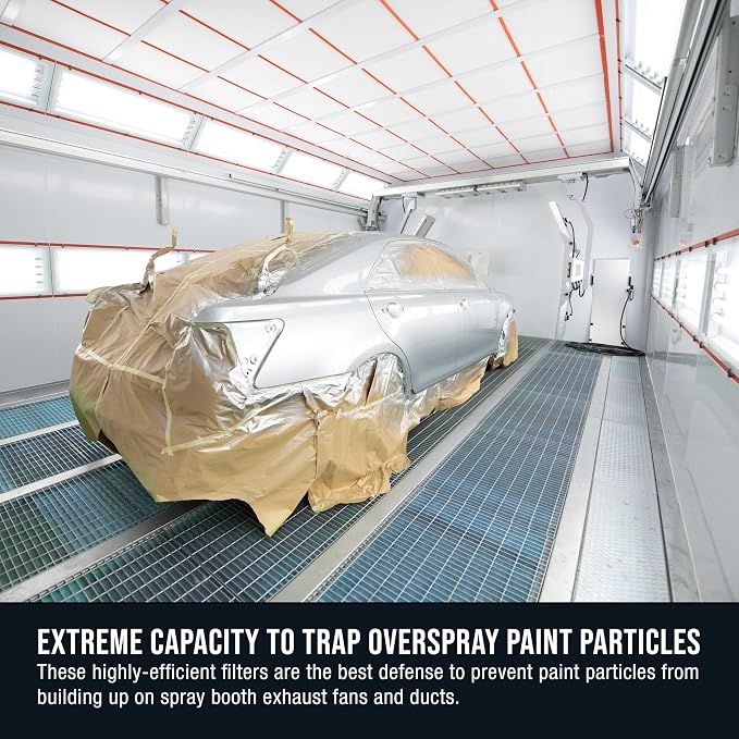 Master Airbrush Elite Paint Spray Booth Exhaust Filter Roll 36" x 100' - Image 5