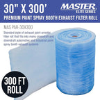 Master Airbrush Elite Paint Spray Booth Exhaust Filter Roll 30" x 300' - Image 2