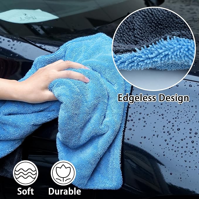 LIVOS Car Drying Towel, Premium Microfiber Towels - Image 3