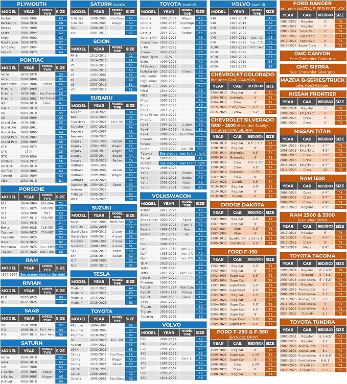 EzyShade 10-Layer Truck Cover Waterproof All Weather. See Vehicle Size-Chart - Image 6