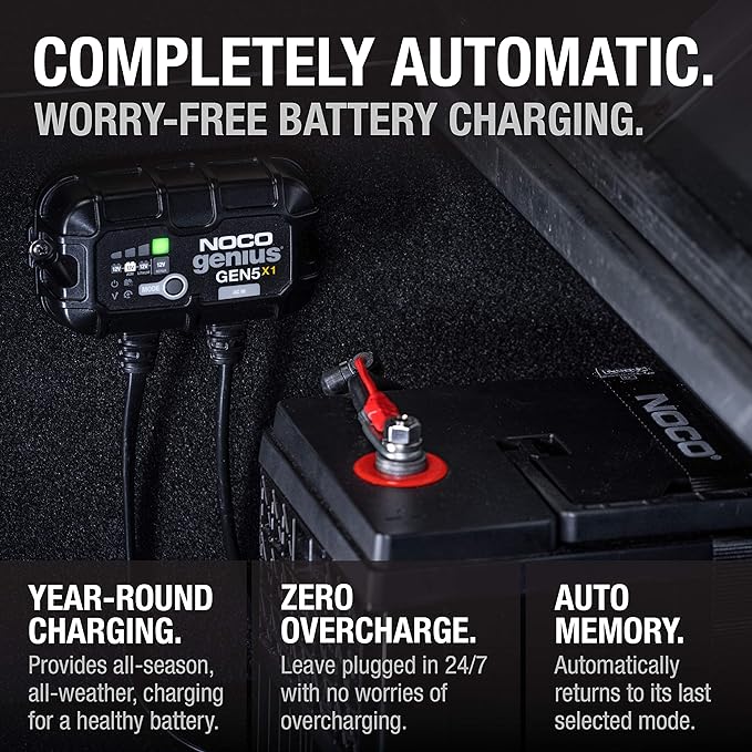 NOCO Genius GEN5X1: 1-Bank, 5A Onboard Battery Charger - Image 6