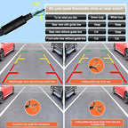 License Plate Backup Camera, JPP Front/Rear View Camera 170° Viewing Angle - Image 7