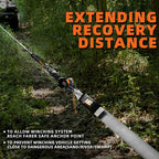 ALL-TOP Winch Extension Strap 2in x 65.6ft Min Break Strength 11000Lbs - Image 4