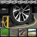 4 Pack Heavy Duty Wheel Chocks - Image 5