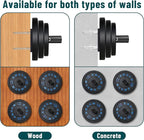 Weight Plate Holder, Wall Mounted Weight Rack Storage - Image 5