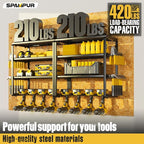 Power Tool Organizer, 15 Min Quick Assembly & Max 420lbs load by Heavy Duty - Image 3