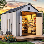 YITAHOME 8x10 FT Outdoor Storage Shed - Image 2