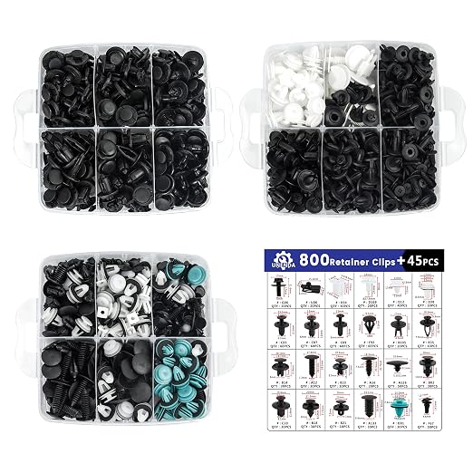 Car Push Retainer Clips 845pcs - Image 3