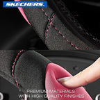 Skechers Pink Steering Wheel Cover, Memory Foam Car Steering Wheel Cover - Image 5
