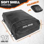Mockins 64"x39"x6" Extendable Heavy Duty Roof Rack Basket w/ 16 CuFt Waterproof - Image 5