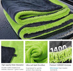 1400GSM Car Drying Towel, Microfiber Towels - Image 4