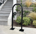 Sandbaggy In Ground Bike Rack | U Shaped, Commercial, 1 Loop, Galvanized Steel by Sandbaggy