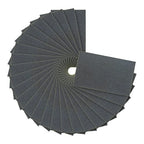 Dura-Gold Premium 120 Grit Wet or Dry Sandpaper Sheets, 5-1/2" x 9", Box of 15 - Image 2